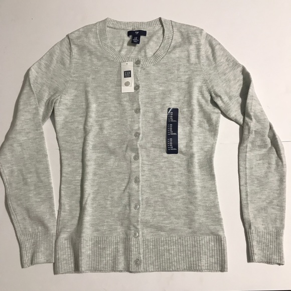 Gap Basic grey cardigan NWT - Picture 1 of 3